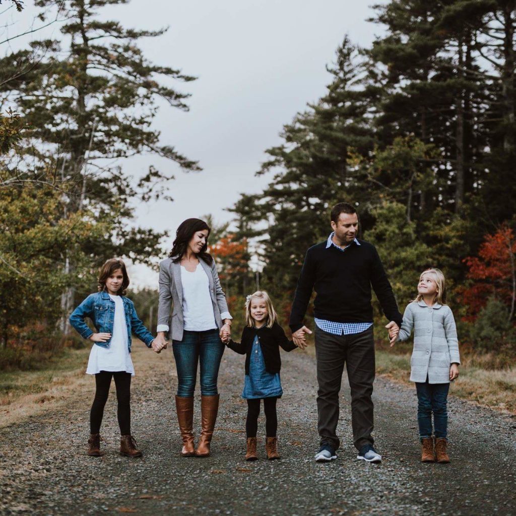 Larry Stuart and family